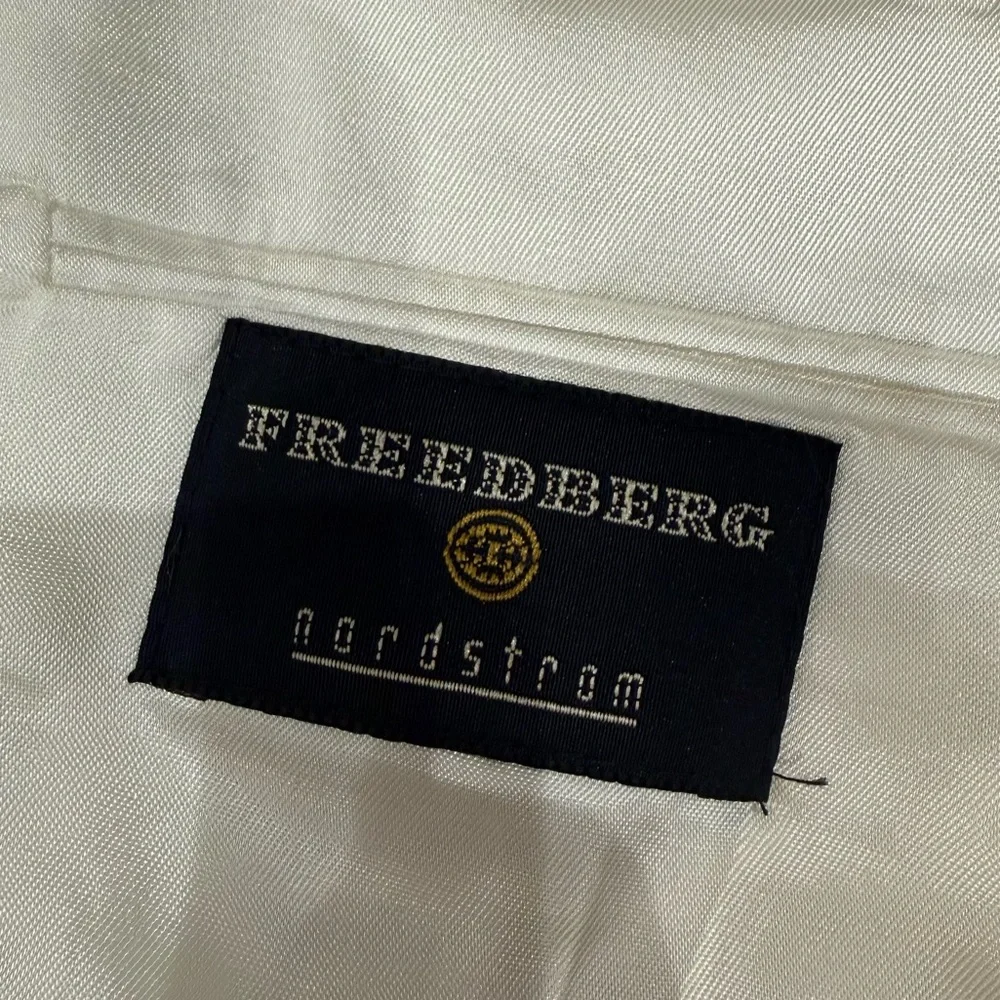 New Nordstrom Freedberg Double Breasted Linen Jacket